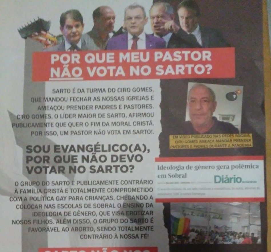 Justiça manda AD excluir vídeos de pastor com fala considerada