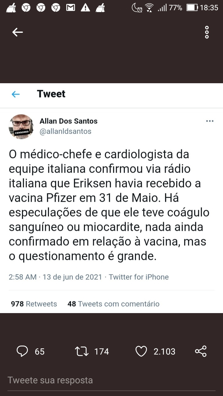 Tutorial para marcador da rede social Twitter Notamos, nesse caso, que