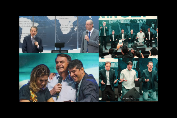 politico em igreja